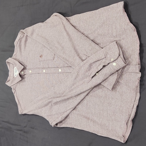 Original Penguin Purple LS Button-Up - XL - Like New - Picture 2 of 4